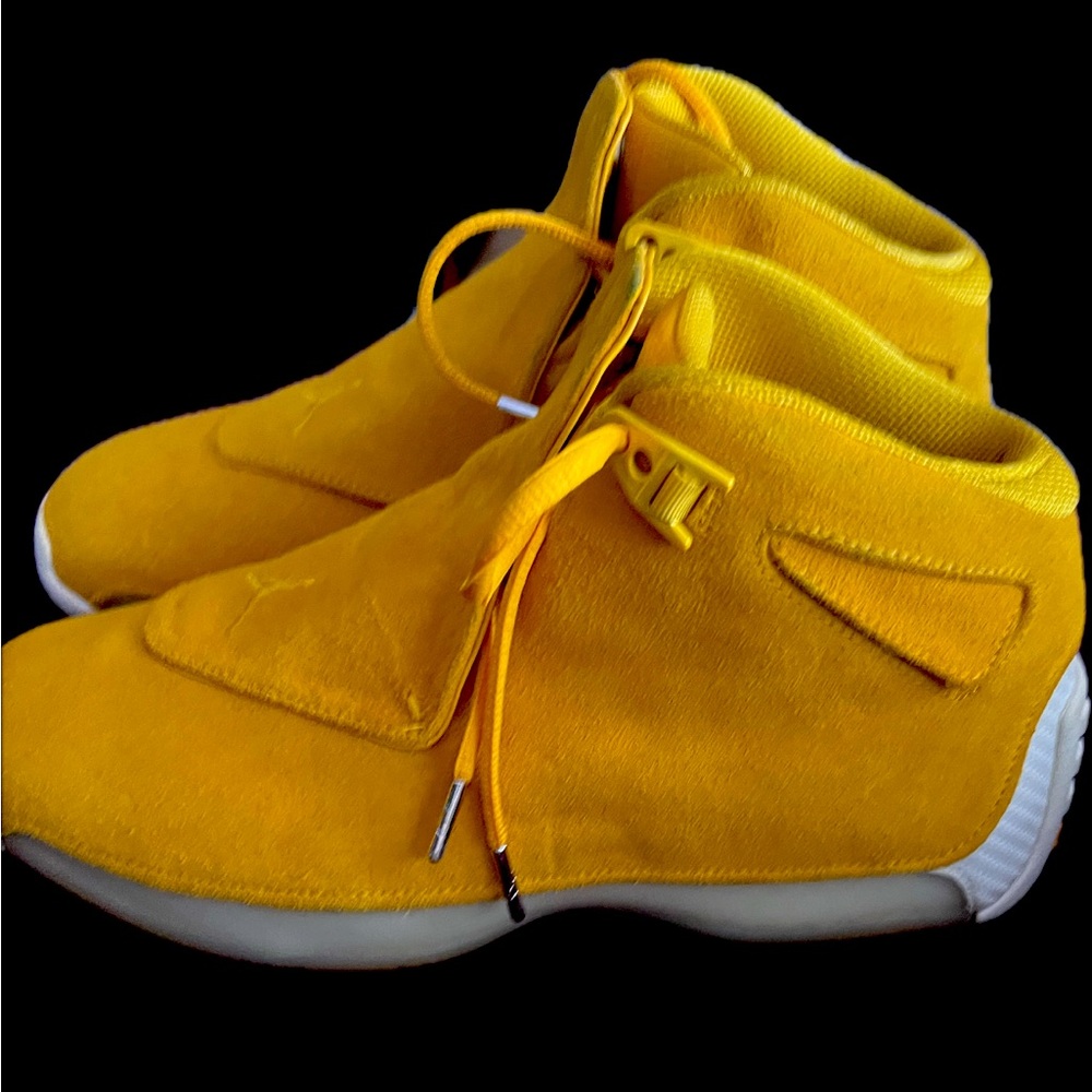 Nike Air Jordan 18s.  size 11  worn twice  see photos for condition/ flaws